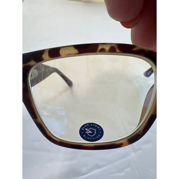 Life Is Good Blue Light Blocking Glasses Honora Brown Tortoise +0.00 Readers - Picture 5 of 7